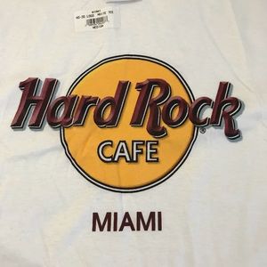 NWT Vintage Hard Rock Cafe Miami Tee Shirt M